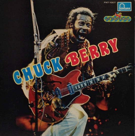 Chuck Berry - Attention! Chuck Berry (Vinyl, LP, Stereo) Good Plus (G+) / Very Good (VG)