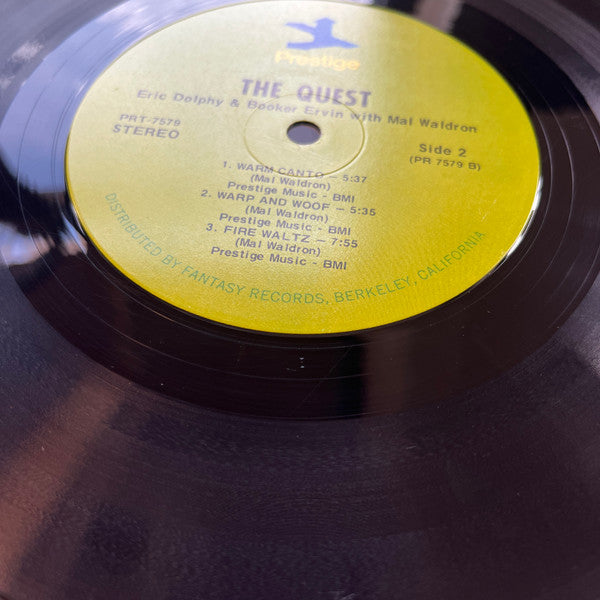 Eric Dolphy - The Quest (Vinyl, LP, Album, Reissue) Very Good (VG) / Very Good Plus (VG+)