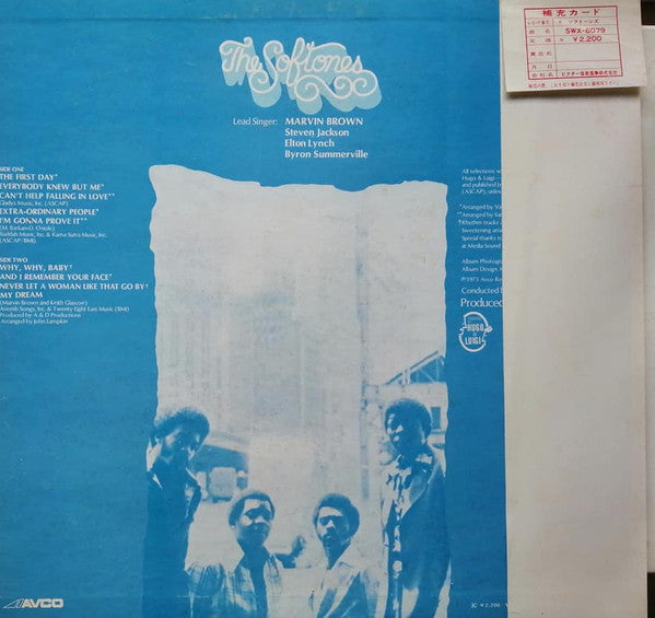 The Softones - The Softones (Vinyl, LP, Album, Promo) Very Good Plus (VG+) / Very Good (VG)