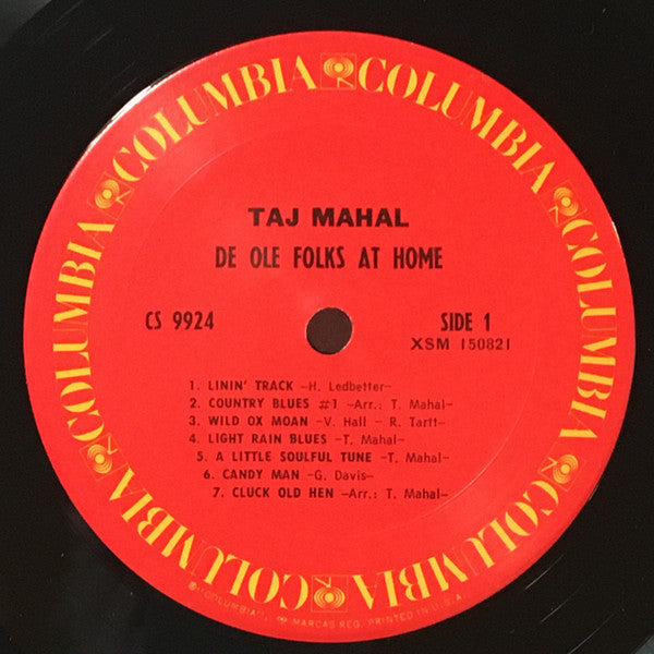 Taj Mahal - Giant Step / De Ole Folks At Home (2xVinyl, LP, Album, Reissue) Very Good (VG) / Very Good (VG)