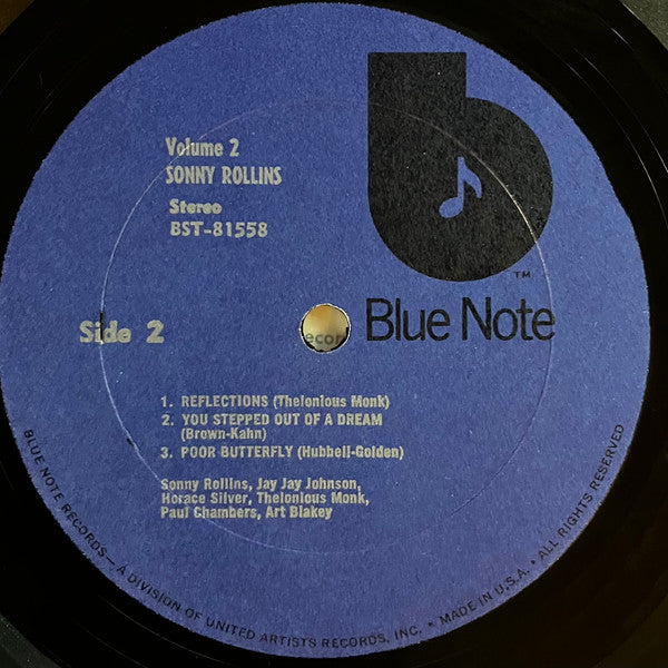 Sonny Rollins - Sonny Rollins (Vol. 2) (Vinyl, LP, Album, Reissue, ...