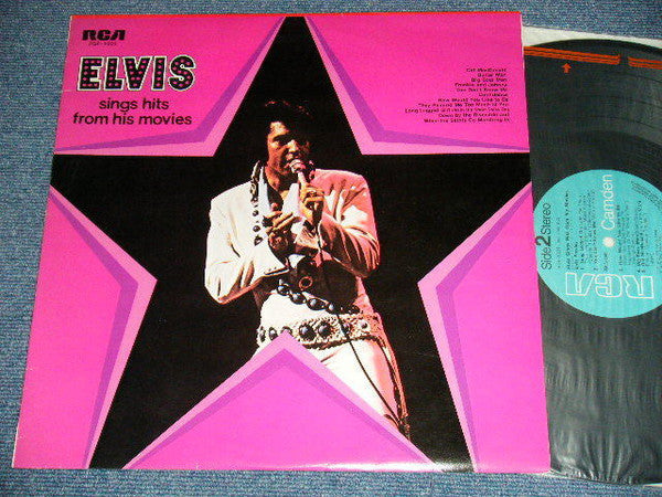 Elvis Presley - Elvis Sings Hits From His Movies = ギター・マン (Vinyl, LP, Compilation, Stereo) Very Good Plus (VG+) / Very Good (VG)