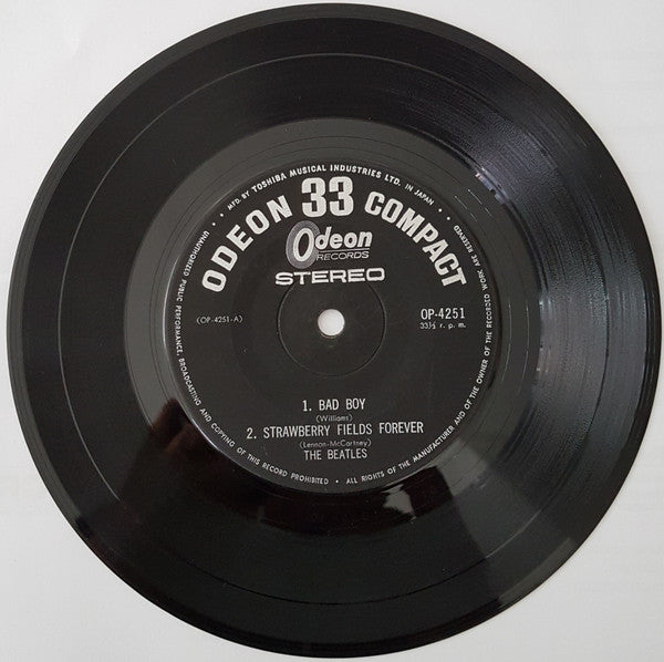 The Beatles - Bad Boy / Strawberry Fields Forever / Penny Lane / Go...