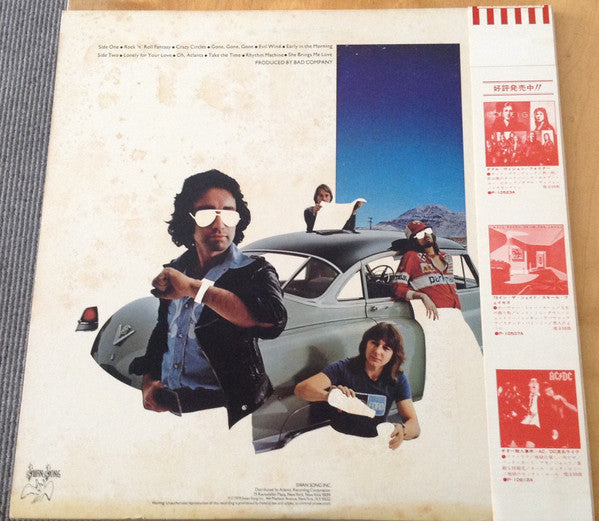 Bad Company (3) - Desolation Angels (Vinyl, LP, Album, Promo) Near Mint (NM or M-) / Very Good Plus (VG+)