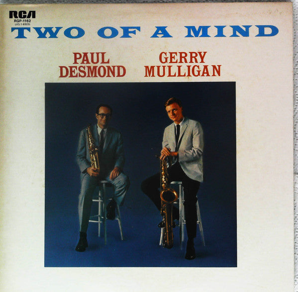 Paul Desmond - Two Of A Mind (Vinyl, LP, Album, Promo, Reissue, Stereo) Very Good (VG) / Very Good (VG)