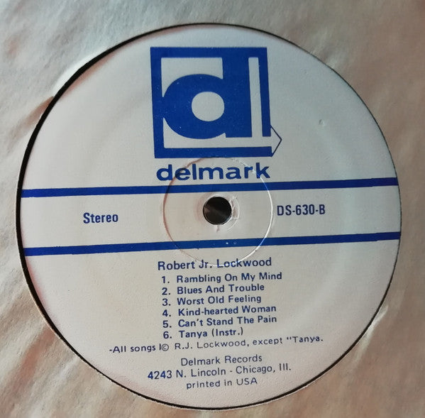 Robert Lockwood Jr. - Steady Rollin' Man (Vinyl, LP, Album) Very Good Plus (VG+) / Very Good Plus (VG+)