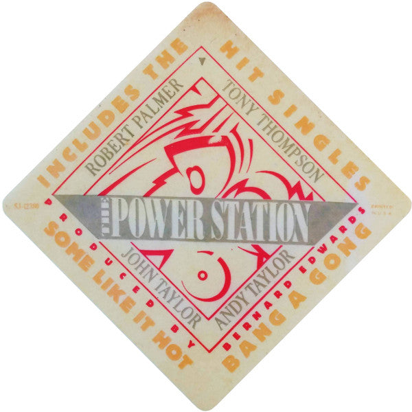 The Power Station - The Power Station 33⅓ (Vinyl, LP, Album) Very Good (VG) / Very Good Plus (VG+)