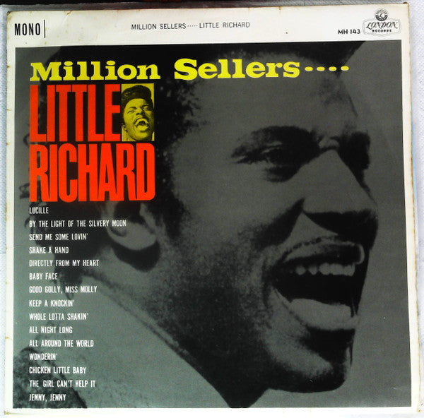 Little Richard - Million Sellers.... (Vinyl, LP, Compilation) Good Plus (G+) / Very Good (VG)