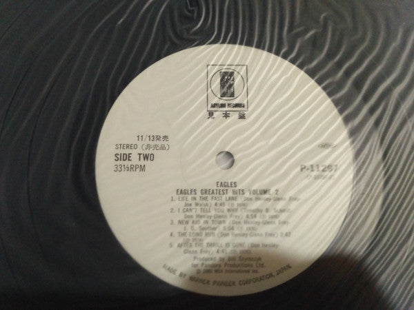 Eagles - Eagles Greatest Hits Volume 2 (Vinyl, LP, Compilation, Promo) Very Good Plus (VG+) / Very Good (VG)