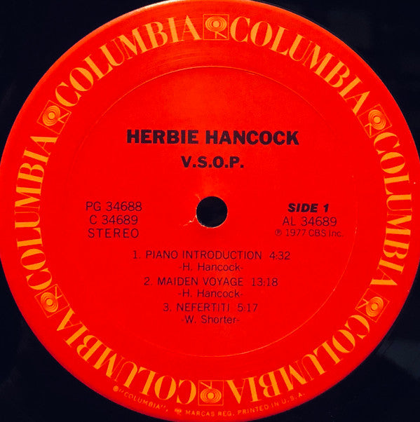 Herbie Hancock - V.S.O.P. (Vinyl, LP, Album)