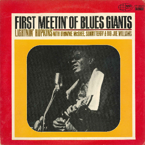 Lightnin' Hopkins - First Meetin' (Vinyl, LP, Album, Reissue, Stereo) Very Good Plus (VG+) / Very Good Plus (VG+)