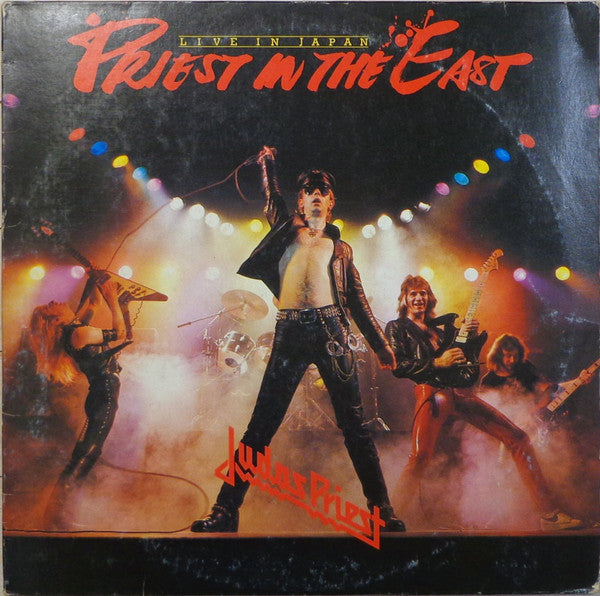 Judas Priest - Priest In The East (Live In Japan) = イン・ジ・イースト(In The East) (Vinyl, Vinyl, All Media, LP, Album, Misprint, 7", 33 ⅓ RPM, Limited Edition) Very Good Plus (VG+) / Very Good (VG)