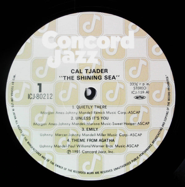 Cal Tjader - The Shining Sea (Vinyl, LP, Album) Near Mint (NM or M-) / Very Good Plus (VG+)