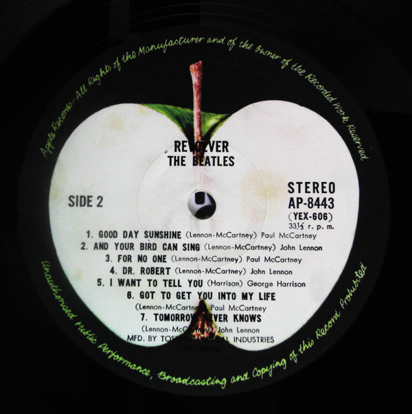 The Beatles - Revolver = リボルバー (Vinyl, LP, Album, Reissue, Stereo) Near Mint (NM or M-) / Very Good Plus (VG+)