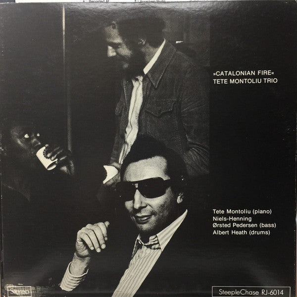 Tete Montoliu Trio - Catalonian Fire (Vinyl, LP, Album, Stereo) Very Good Plus (VG+) / Very Good (VG)