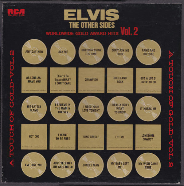Elvis Presley - The Other Sides - Worldwide Gold Award Hits - Vol. 2 (4xVinyl, Box Set, LP, Compilation, Mono) Very Good Plus (VG+) / Very Good (VG)