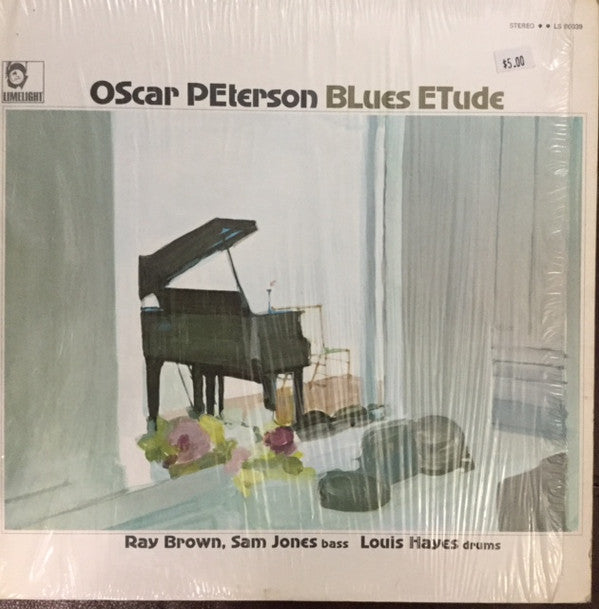 Oscar Peterson - Blues Etude (Vinyl, LP, Album, Repress, Stereo)