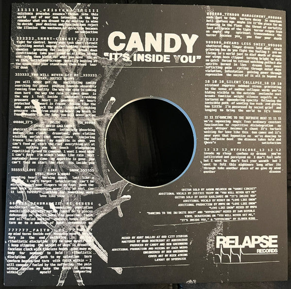 Candy (78) - It's Inside You (LP, 45 RPM, Album) - Very Good Plus (VG+) / Very Good Plus (VG+)