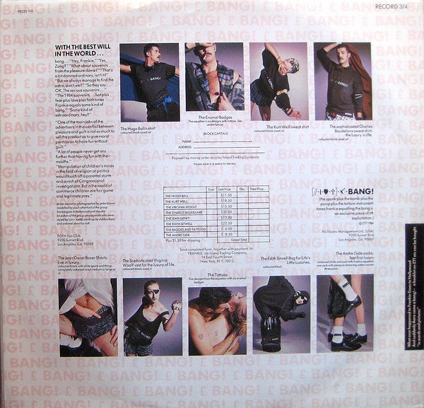 Frankie Goes To Hollywood - Welcome To The Pleasuredome (Vinyl, LP,...