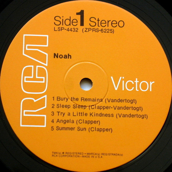 Noah (19) - Noah (Vinyl, LP, Album, Stereo) Near Mint (NM or M-) / Very Good (VG)