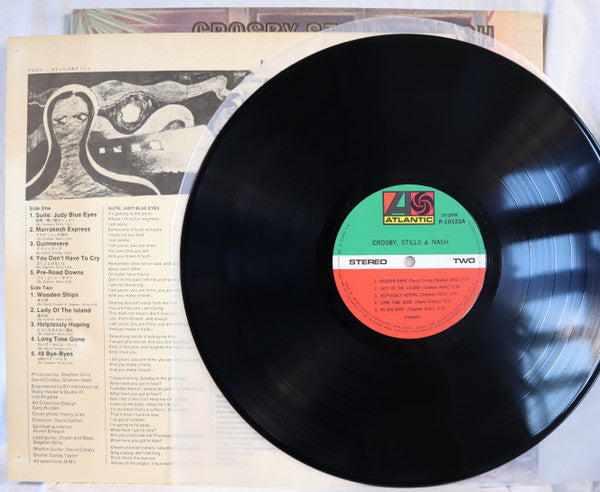 Crosby, Stills & Nash - Crosby, Stills & Nash (Vinyl, LP, Album, Reissue, Stereo) Very Good Plus (VG+) / Very Good (VG)
