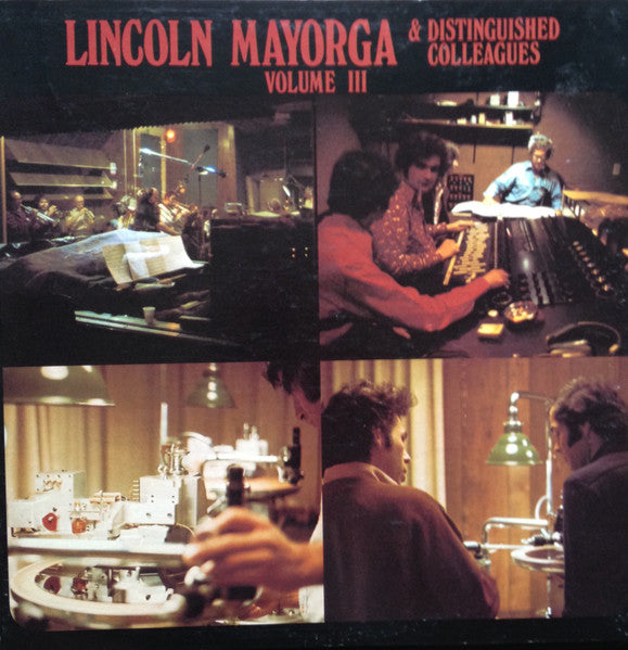 Lincoln Mayorga - Lincoln Mayorga & Distinguished Colleagues - Volume III (Vinyl, LP, Album, Limited Edition, Reissue, Stereo) Very Good Plus (VG+) / Very Good (VG)