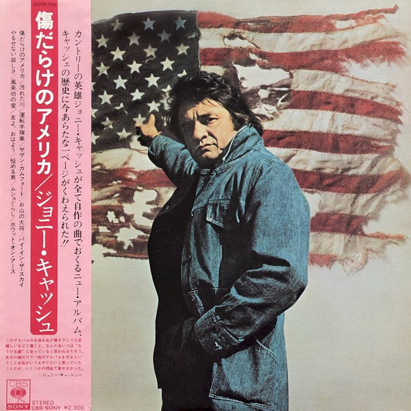 Johnny Cash - Ragged Old Flag (Vinyl, LP, Album) Very Good Plus (VG+) / Very Good (VG)