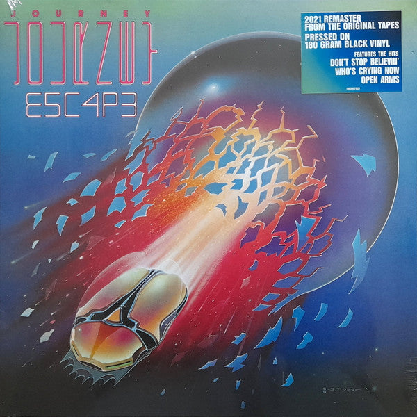 Journey - Escape (Vinyl, LP, Album, Reissue, Remastered, Special Edition, Stereo) Very Good Plus (VG+) / Very Good Plus (VG+)