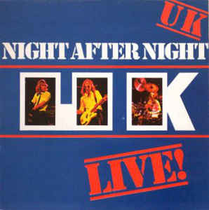 UK (3) - Night After Night (Vinyl, LP, Album) Very Good (VG) / Good Plus (G+)
