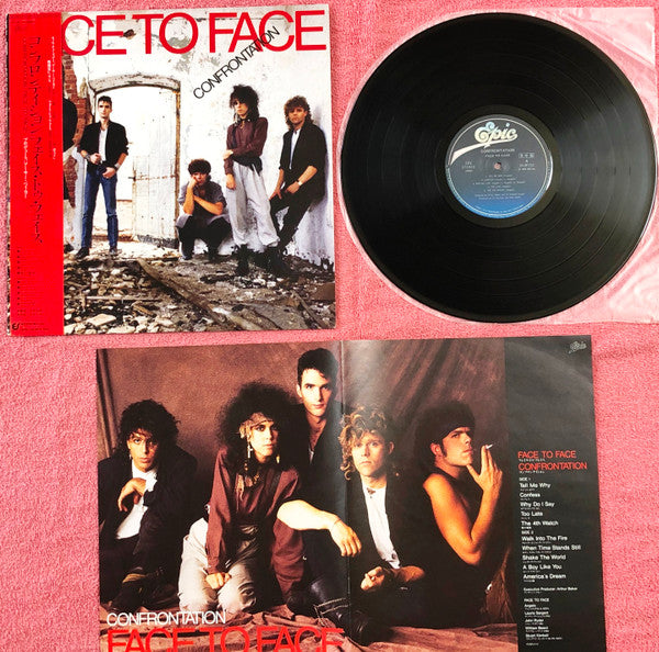 Face To Face (3) - Confrontation (Vinyl, LP, Album, Promo) Very Good Plus (VG+) / Very Good (VG)