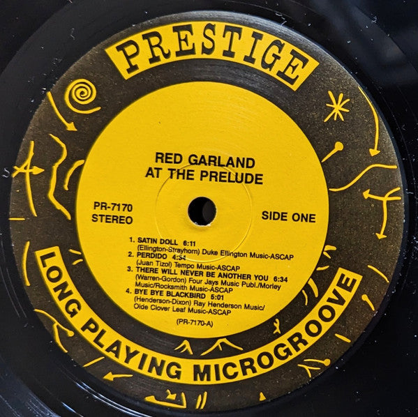 Red Garland - At The Prelude (Vinyl, LP, Album, Reissue, Stereo) Very Good Plus (VG+) / Near Mint (NM or M-)