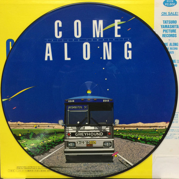 Tatsuro Yamashita - Come Along (Vinyl, LP, Compilation, Limited Edition, Picture Disc, Reissue) Very Good Plus (VG+) / Very Good Plus (VG+)