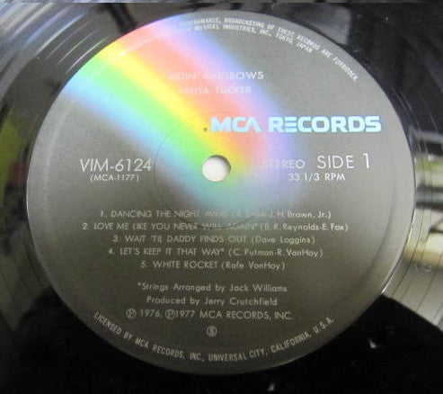 Tanya Tucker - Ridin' Rainbows (Vinyl, LP, Album)