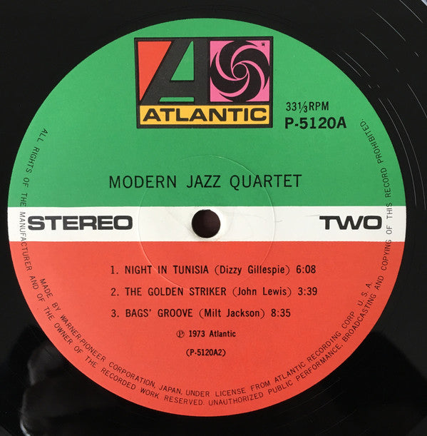 The Modern Jazz Quartet - Modern Jazz Quartet (2xVinyl, LP, Compilation, Stereo) Very Good Plus (VG+) / Near Mint (NM or M-)
