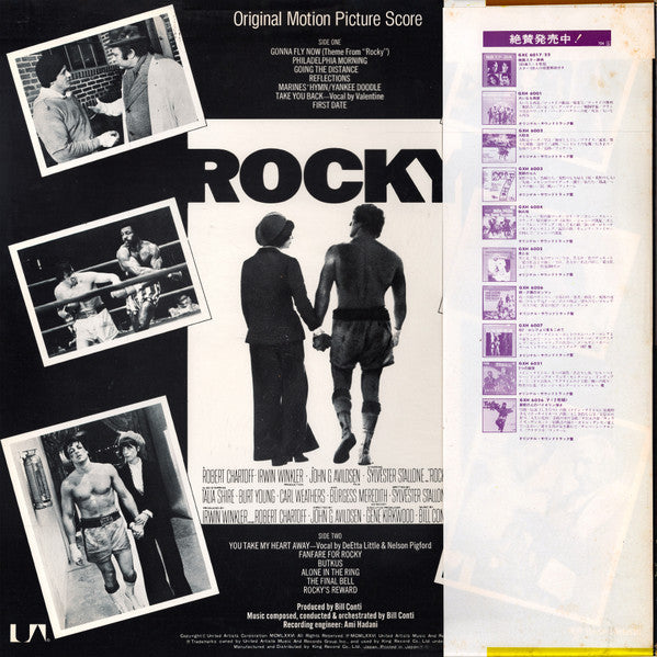 Bill Conti - Rocky - Original Motion Picture Score (Vinyl, LP, Albu...