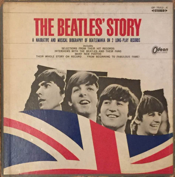 The Beatles - The Beatles' Story = ビートルズ物語 (Vinyl, LP, Album, Stereo)