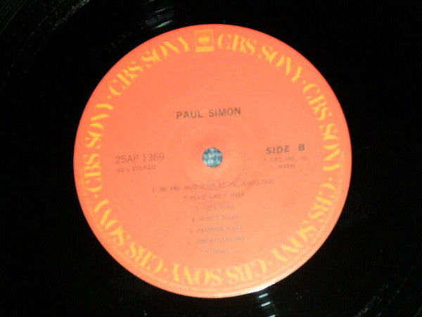 Paul Simon - Paul Simon (Vinyl, LP, Album, Reissue, Stereo) Very Good (VG) / Very Good (VG)