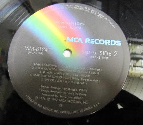 Tanya Tucker - Ridin' Rainbows (Vinyl, LP, Album)