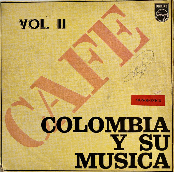 Various - Colombia Y Su Música Volumen II (Vinyl, LP, Compilation, Mono) Good Plus (G+) / Good (G)