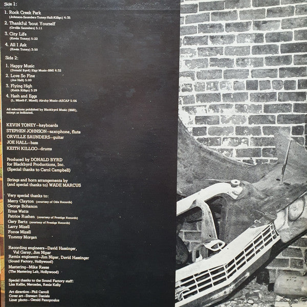 The Blackbyrds - City Life (Vinyl, LP, Album, Promo) Very Good Plus (VG+) / Good Plus (G+)