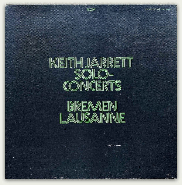 Keith Jarrett - Solo Concerts: Bremen / Lausanne (3xVinyl, Box Set, LP, Album, Reissue, Stereo, Reissue) Very Good Plus (VG+) / Very Good Plus (VG+)