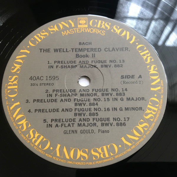 Johann Sebastian Bach - The Well-Tempered Clavier, Book 2 Preludes ...
