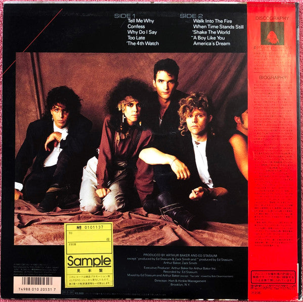 Face To Face (3) - Confrontation (Vinyl, LP, Album, Promo) Very Good Plus (VG+) / Very Good (VG)