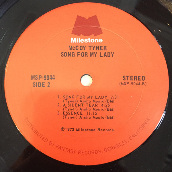 McCoy Tyner - Song For My Lady (Vinyl, LP, Album) Very Good (VG) / Very Good Plus (VG+)