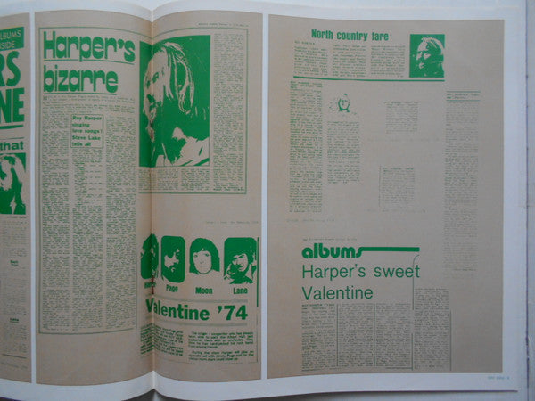 Roy Harper - Valentine (Vinyl, LP, Album, Promo) Near Mint (NM or M-) / Very Good Plus (VG+)