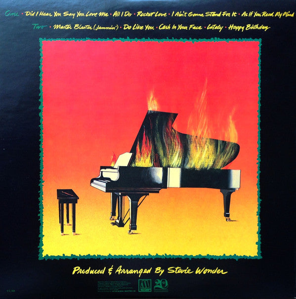 Stevie Wonder - Hotter Than July = ホッター・ザン・ジュライ (Vinyl, LP, Album, ...