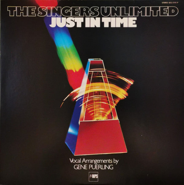 The Singers Unlimited - Just In Time (Vinyl, LP, Album, Limited Edition, Reissue, Stereo) Very Good Plus (VG+) / Very Good Plus (VG+)