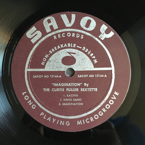 The Curtis Fuller Sextet - Imagination (Vinyl, LP, Album, Mono) Very Good (VG) / Good (G)