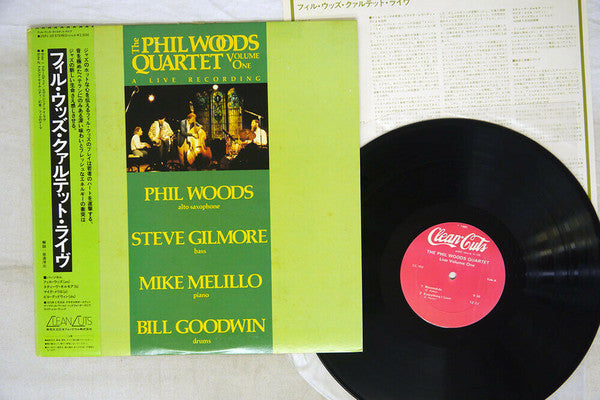 The Phil Woods Quartet - Live Volume One (Vinyl, LP, Album, Stereo) Very Good Plus (VG+) / Good Plus (G+)