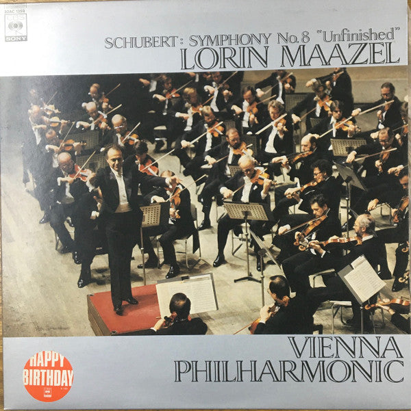 Franz Schubert - Symphony No. 8 "Unfinished" (Vinyl, LP, 45 RPM, Stereo) Very Good Plus (VG+) / Very Good Plus (VG+)